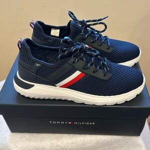 Tommy Hilfiger, new in box, women’s sneakers, size 8.